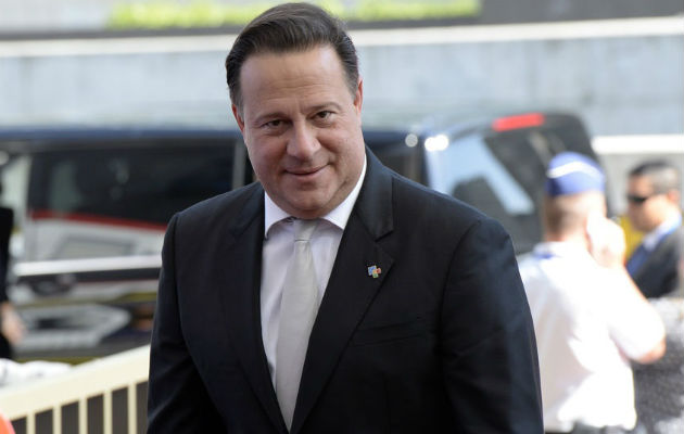 Juan Carlos Varela, presidente de la República de Panamá. Foto: Archivo