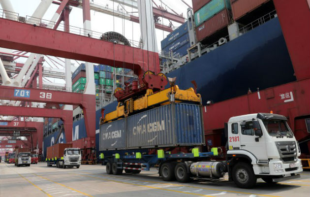 A comienzos de julio comenzaron a aplicarse aranceles a  importaciones chinas. /Foto EFE