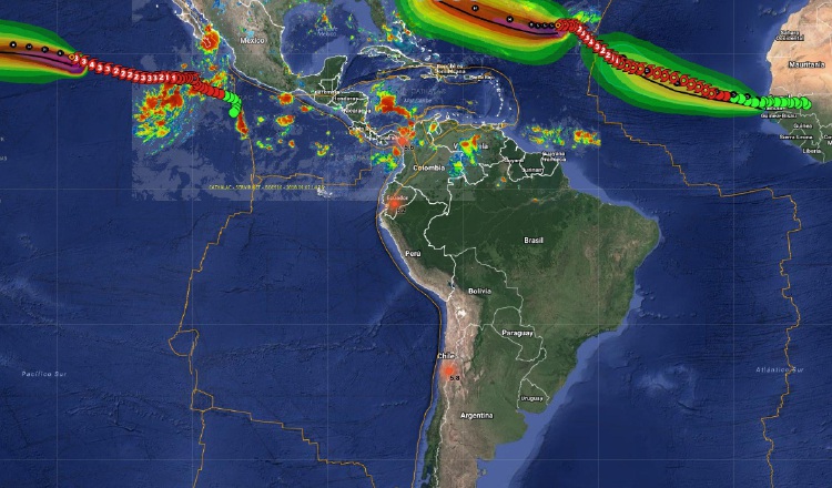 Primero fue Panamá, luego Ecuador y por último Chile, en donde se dieron sismos en horas de la noche del jueves. Internet