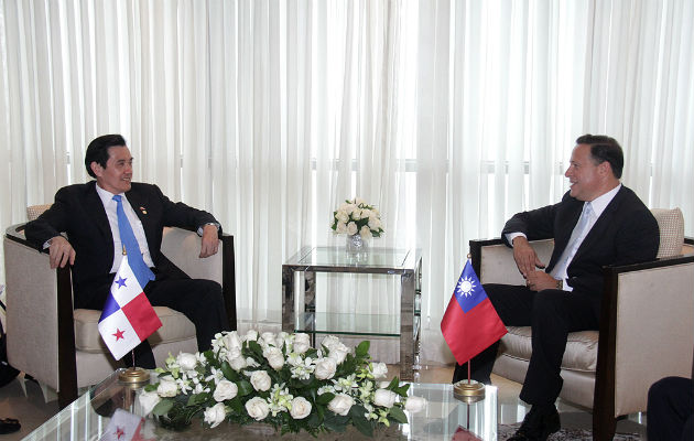 Panamá rompió relaciones con Taiwán en junio de 2017 de forma abrupta, y automáticamente entabló relaciones con China. Foto/Presidencia de la República