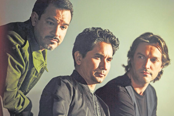 Jorge Villamizar, André Lopes y José Javier Freire (JJ). /Foto EFE