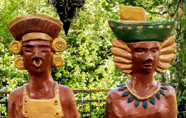La gran mayoría de las esculturas panameñas no reflejaban la identidad del país.