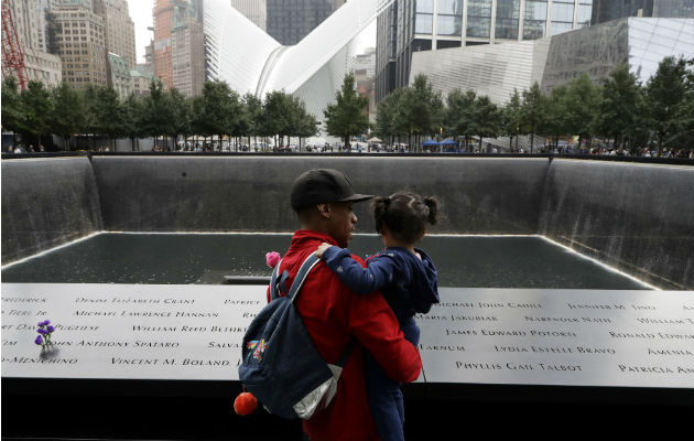 Recuerdan a víctima de los atentados a las Torres Gemelas de Nueva York. Foto