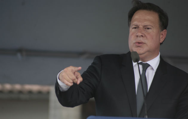 Pese a las críticas, el presidente Juan Carlos Varela, defendió terrenos en Amador para establecer Embajada de China en Panamá. 