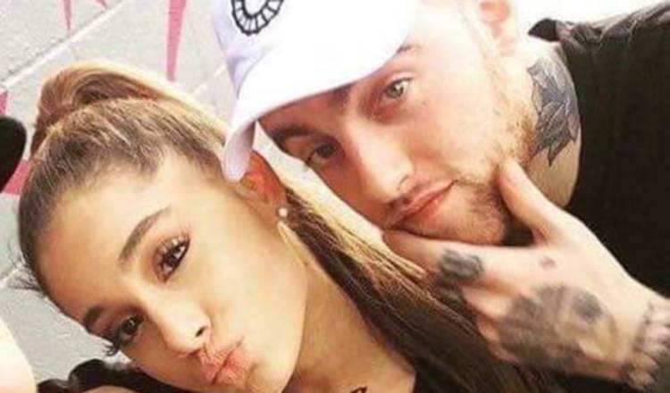 Ariana Grande y  el rapero Mac Miller.