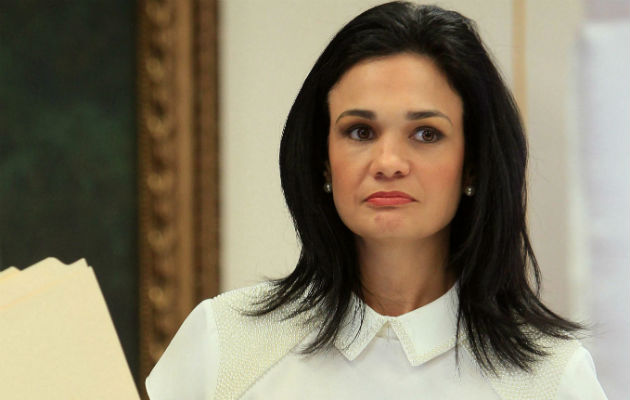 Isabel de Saint Malo, vicepresidenta y canciller de Panamá. 