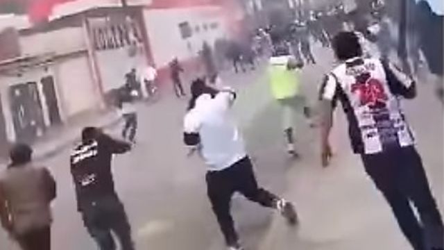 Los heridos fueron trasladados al Hospital Guillermo Almenara
