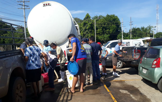 El Meduca pidió a los directores de las escuelas de la región suspender las clases, debido a la situación con el agua en Chitré.