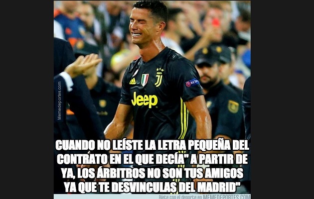 Cristiano no contuvo las lágrimas.