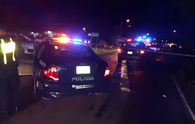 El accidente ocurrió en la carretera nacional de Santiago en dirección al distrito de Soná específicamente, en la comunidad de Los Algarrobos.