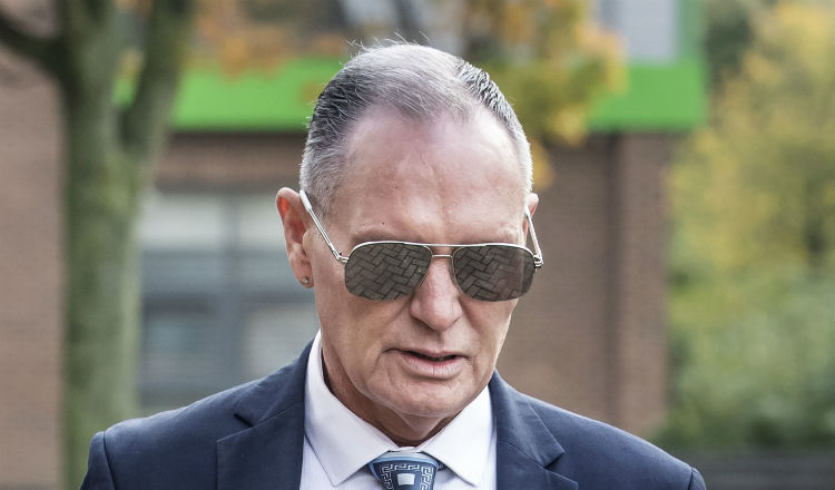 Paul Gascoigne, quien ha padecido problemas de alcoholismo y salud mental, fue arrestado el 20 de agosto. Foto AP