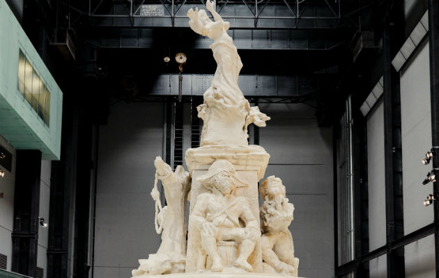 “Fons Americanus”, un nuevo monumento de Kara Walker, se exhibe en Londres hasta abril. Foto/ Charlotte Hadden para The New York Times.