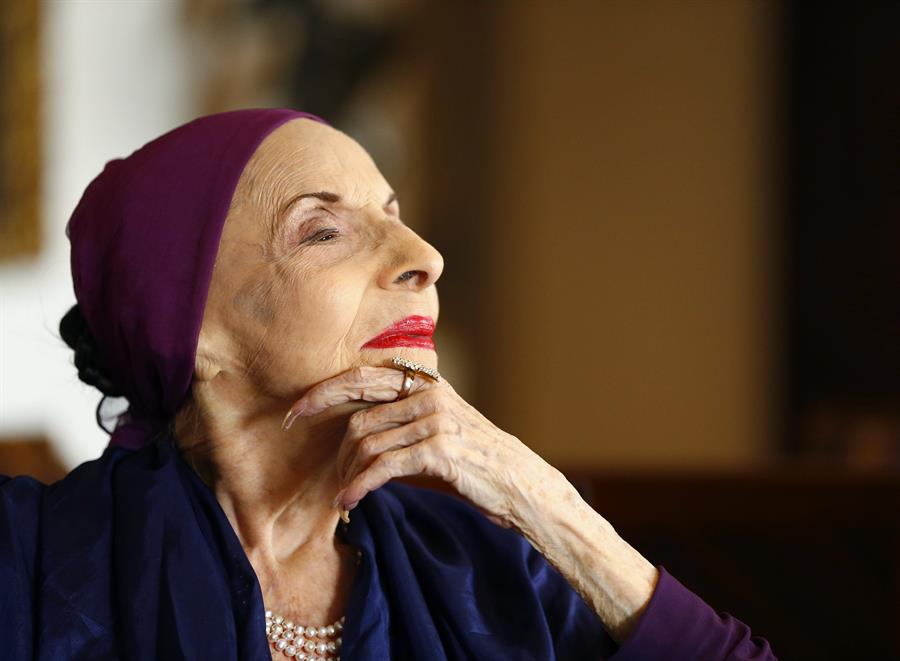 Alicia Alonso murió a los 98 años. Foto: EFE