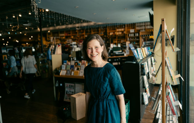 La autora Ann Patchett es dueña de una librería en Nashville. Foto/ Eric Ryan Anderson para The New York Times.