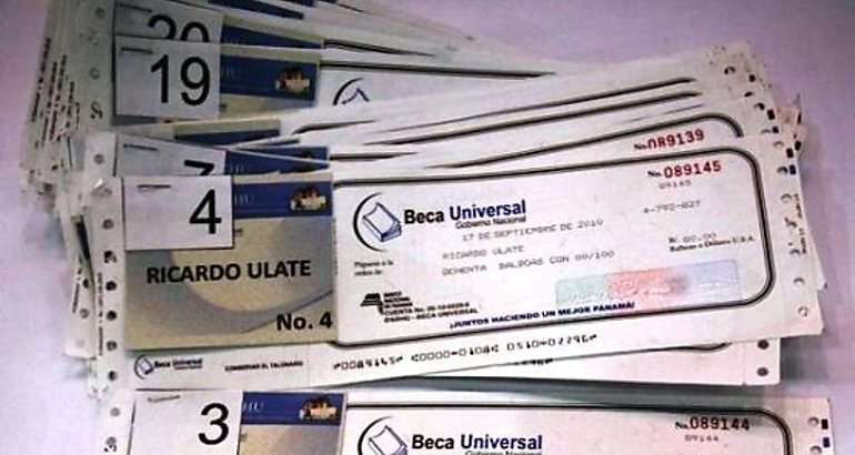 Pago de Beca Universal. 