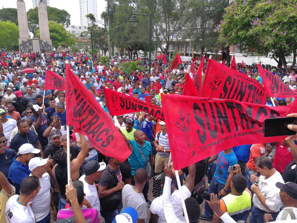 Las marchas y protestas se concentrarán en el área este y el centro financiero. Foto: Panamá América.