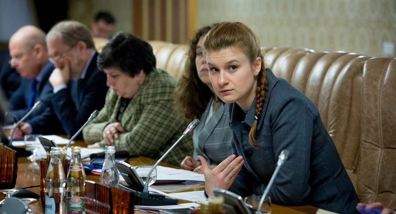 El Gobierno ruso negó que Butina (der.) trabajara para Moscú. Foto: Archivo/Ilustrativa