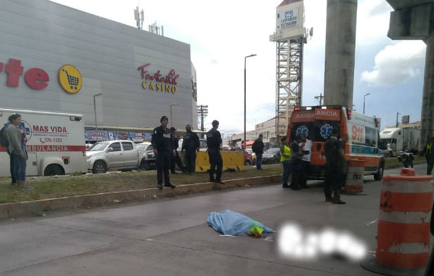 Investigan presunto suicidio en gran estación de San Miguelito. Foto/Cortesía