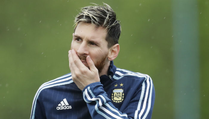 Leo Messi. Foto:AP