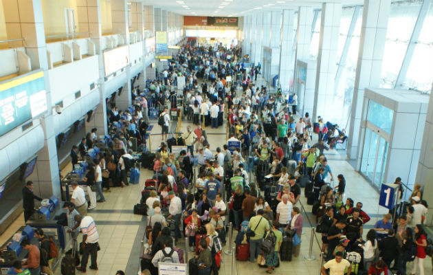 Durante el mismo periodo del año 2018, salieron de la terminal aérea 73,746 pasajeros (nacionales y extranjeros). Foto/Tocumen S.A.