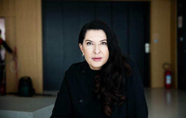 Marina Abramovic en el Museo de Arte Contemporáneo en Belgrado, donde se presenta una retrospectiva de su obra. Foto/ Marko Risovic para The New York Times.