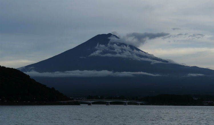 Vista del Monte Fuji Foto AP