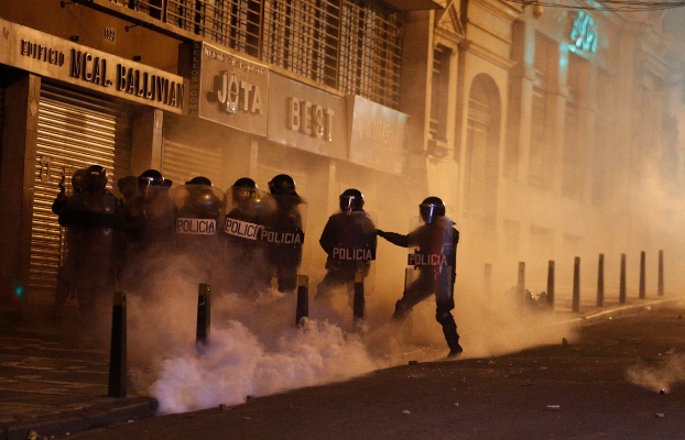 Las protestas a favor y en contra de Morales estallaron tras las elecciones del 20 de octubre, de las que el mandatario se declaró ganador en medio de acusaciones de supuesto fraude. FOTO/AP