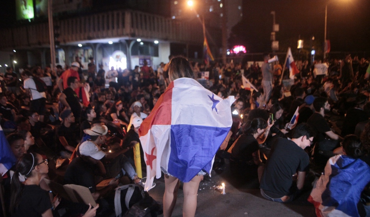 En las últimas semanas se han registrado una serie de protestas de diversos sectores en contra de las reformas constitucionales. Víctor Arosemena