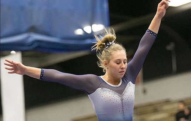 Melanie Coleman fue capitana del equipo de gimnasia en la secundaria.