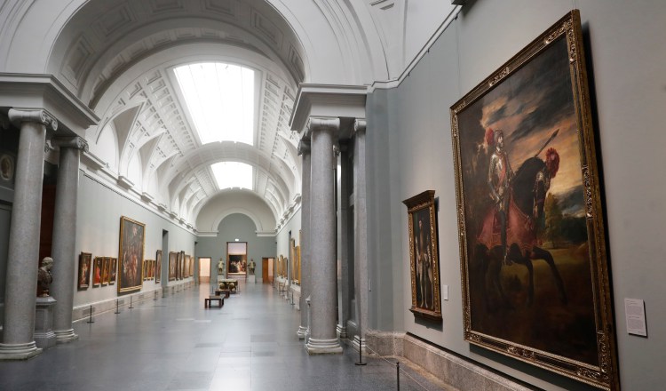 Una de las salas del Museo del Prado. EFE/Juan Carlos Hidalgo