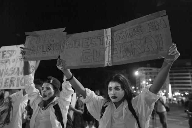 Para los jóvenes de nuestro país no es difícil entender que es todo el modelo el que está fallado desde el punto de vista económico, social y ambiental. Foto: Alexander Santamaría. Epasa.