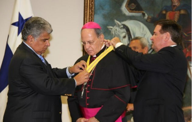 En el 2012 fue condecorado con la orden Manuel Amador Guerrero, en grado de Gran Oficial. Foto: Thays Domínguez. 