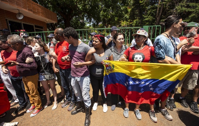 Partidarios del presidente de Venezuela, Nicolás Maduro. Foto/EFE