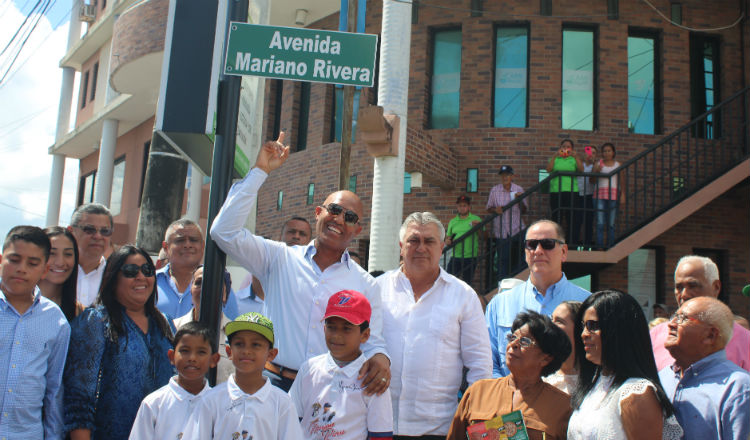 Mariano Rivera revela el nombre de la vía Foto Eric Montenegro