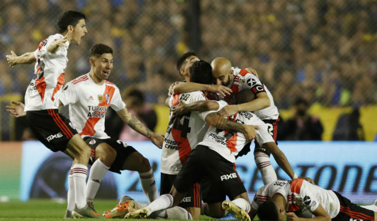 River Plate eliminó a su rival de toda la vida, Boca Juniors Foto AP