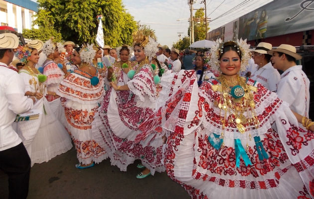 El Desfile de las Mil Polleras se realizará el 11 de enero de 2020. Foto: Archivo