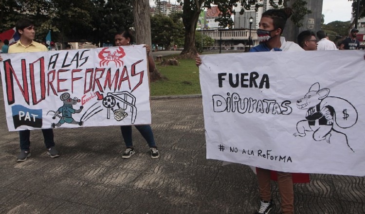 Diversas protestas se han registrado en contra de las reformas.