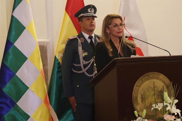 Presidenta de Bolivia, Jeanine Áñez