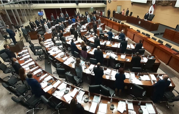 Pleno de la Asamblea Nacional. Foto/ Víctor Arosemena