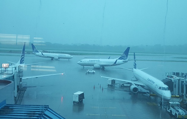 El Sinaproc advirtió que el mal tiempo afectará la capital hasta primeras horas dela noche de hoy jueves 28 de noviembre. Foto: Panamá América.