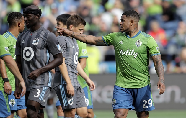 Román Torres se coronó con Sounders en la pasada temporada. Foto:AP