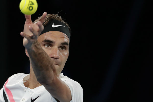 Roger Federer. Foto:AP