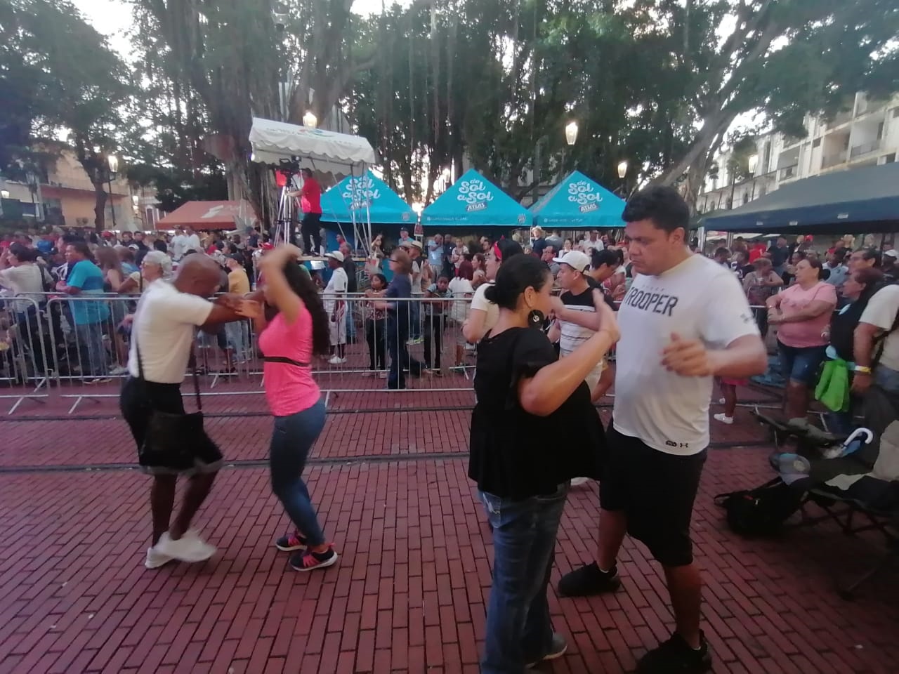 Festival Panamá en Salsa recibió una positiva respuesta del público,l que se dio gusto bailando salsa. Foto: Cortesía.