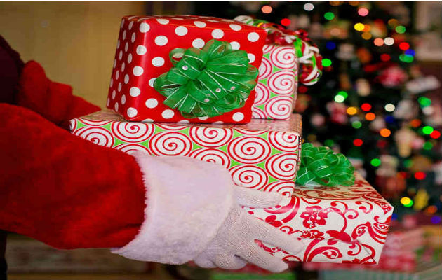 Niños hiperregalados en Navidad.