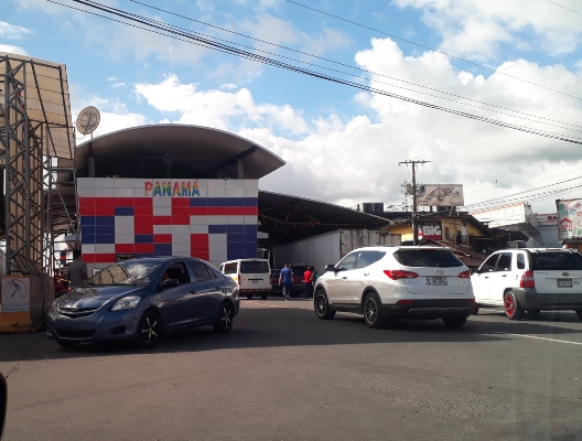 Instalaciones de Migración en Paso Canoas donde fueron trasladados los cinco haitianos.