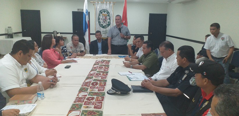 Se llevaron a cabo reuniones con los estamentos de seguridad para armar estrategias. Foto/José Váquez