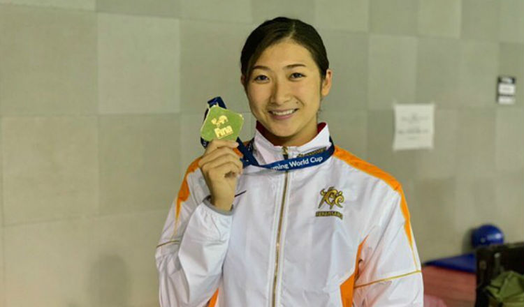 Rikako Ikee era considerada aspirante a medalla en los Juegos Olímpicos de Tokio 2020. Foto Instagram