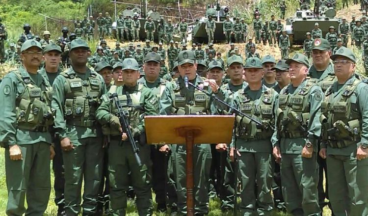 El ministro de Defensa de Venezuela, Vladimir Padrino, señaló que los detenidos 