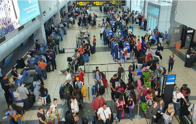  Recomiendan llegar al Aeropuerto Internacional de Tocumen con una anticipación de mínimo 3 horas.