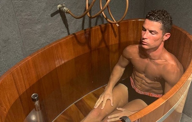 Cristiano lleva una vida saludable.